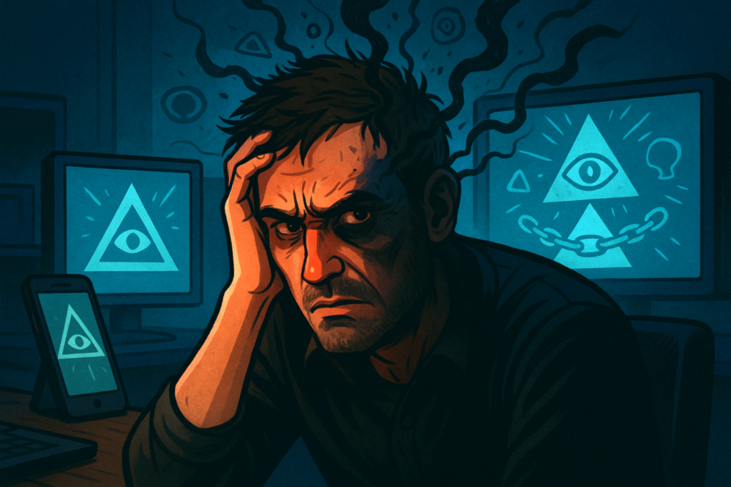 paranoja ir informacinis šlamštas